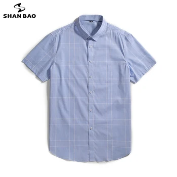 5XL 6XL 7XL 8XL aukštos kokybės medvilnės pledas marškiniai 2021 m. vasarą classic prekės ženklo verslo atsitiktinis vyrai yra didelė laisvi marškinėliai mėlynos