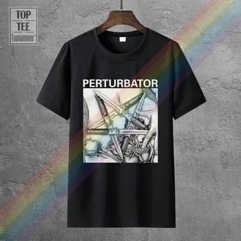 Perturbator Pentaknife M, Xl Oficialius Marškinėlius Tamsiai Banga Synthwave Kelionių Marškinėliai