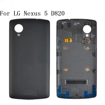 Baterijos Durų Dangtelį Korpusas + NFC Antena LG Google Nexus 5 D820 D821 Galinio Dangtelio, Baterijos