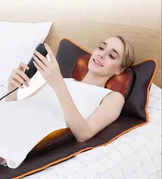 Kaklo slankstelio massager juosmens atgal šildymo multi-funkcija viso kūno vibracijos suaugusiųjų namuose pagalvė, čiužinys, kėdė pagalvėlė cushi