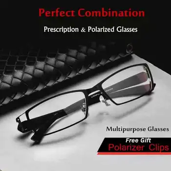 langford rėmo akiniai vyrai, optiniai akiniai, akinių rėmeliai dizaino recepto akiniai stačiakampio lydinio verslo 2121