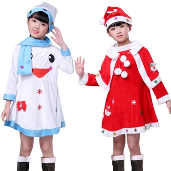 Kalėdų Senelio Kostiumas Cosplay Vaikų Mergaičių Kalėdų Senelio Drabužius Išgalvotas Suknelė Kalėdų Kostiumas Uzpost
