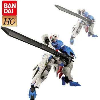 BANDAI Gundam Anime Pav Modelio Rinkinio HG 1/144 GELEŽIES BIJANTIS NAŠLAIČIAMS Kilnojamojo Asamblėjos Modelis Kolekcines Modelis Žaislas