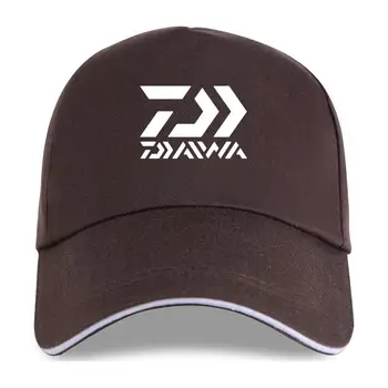 naujoji bžūp skrybėlę 2021 Daiwa Fishinger Logotipas Juoda S-2XL Klasikinis Medvilnės Vyrų Beisbolo kepuraitę