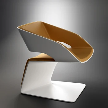 Individualų Baldų Meistras Dizainas, Specialios formos Stiklo Pluoštu Armuoto Plastiko, Atgal Kėdė Modernus Priėmimo Kambario Baldai