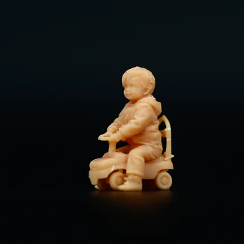 1/64 Miniatiūriniai Kūrybos Kraštovaizdį Dervos Pav Modelis Rinkiniai Vaikų Jojimo Žaislas Automobilis GK Modelis Diorama Nesurinkti Unpainted 