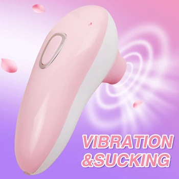 Clit Sucker Spenelių Vibratorius Čiulpti Vibratorius, Skirtas Moters Klitorio Masturbator G-taško Stimuliatorius Lyžis Liežuvio Sekso Žaislai Moteris