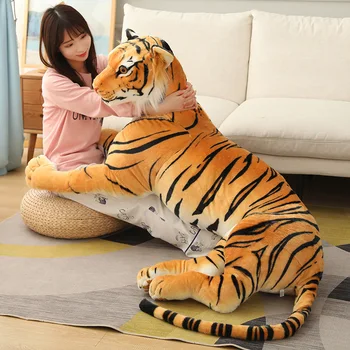 Modeliavimas Gyvūnų Pliušinis Žaislas Tigras Milžinišką Gyvūnų Tigro Metų Talismanas Zodiako Sibiro Tigras Apdailos 67inch 170cm DY10039