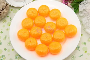 Oranžinės spalvos plastikinis oranžinis fruitlessness modelis fotografija rekvizitai žaislas žaidimo rekvizitai virtuvės spintelių apdaila