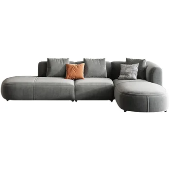 Prabanga L Formos Sofa-Tech Medžiaga Gyvenimo Kambario Baldai
