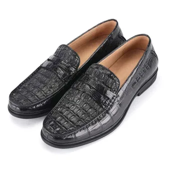 luolundika naujas Tailandas, importo krokodilo Odos batai, vyriška avalynė verslo Atsitiktinis batai vyriška avalynė koja Doug batai