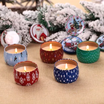 Naujų Kūrybinių Mažų Žvakių Vestuves Įvykio Naujųjų Metų Kalėdų Puošybos Namų Dekoro Žvakės