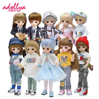 Adollya BJD Doll 30cm BJD Sujungta su Pasukamais Lėlės, Žaislai Vaikams Kawaiii Mergina 1/6 Lėlės Gimtadienio Dovana
