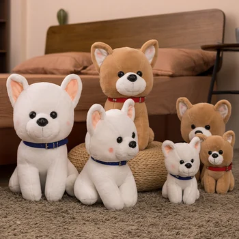 Kawaii Shiba Inu Šuo Pliušinis Žaislas, Įdaryti Gyvūnų, Animacinių filmų Pagalve Miela Dovana Vaikams, Kūdikių žaislai Vaikams