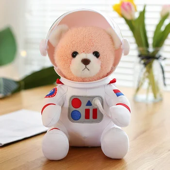 30CM Sprogstamųjų Kosmoso Lokys Lėlės iškamša Pliušiniai Žaislai Kawaii Kosmoso Lokys Žaislai Kalėdų Dovana Vaikinams ir Merginoms