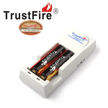 TrustFire TR-001 Li-ion Baterija, Įkroviklis + 2*TrustFire 18650 2400mAh, 3,7 V Įkrovimo Apsaugotas Ličio Baterijos
