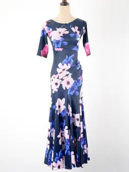 Naujas Pigiai šokių suknelė Amerikos sklandžiai suknelė Moterims ilgomis Rankovėmis Suaugusiųjų Valsas nėrinių suknelė W1607