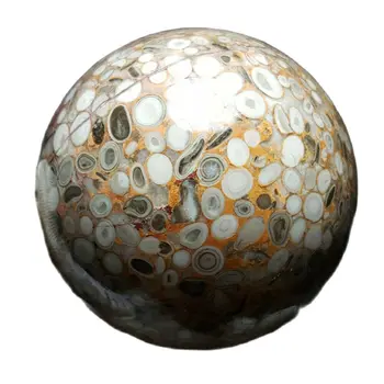 Natūralus Jūrų jasper ekologinių crystal ball