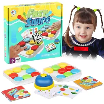 Spalvų Dėlionė Šeimos Stalo Žaidimai Vaikams Ir Suaugusiems Ledo Ritulio Atitikimo Puzzle Mokymosi Žaislai Tėvų Vaikas