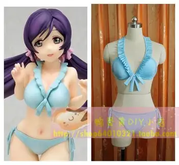 Anime LoveLive! Nozomi Tojo Cosplay Kostiumų Bikini Užsakymą maudymosi kostiumėlį Cosplay Moterų, Mergaičių Vasaros