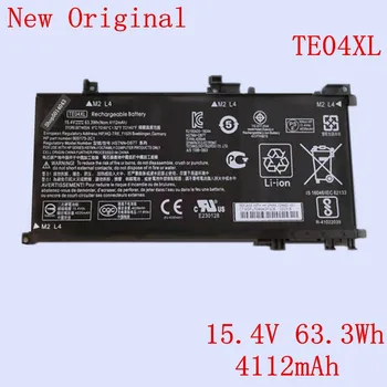 Naujas Originalus Laptopo Li-ion Baterija TE04XL HP OMEN 15-AX 15-AX033DX AX020TX TPN-Q173 TE04XL 15.4 V 63.3 Wh 4112mAh