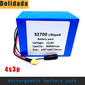 32700 12.8 V 38000mah Li-Ion Baterija 4S3P 4S 40A 100A UPS Baterijos Balanso Transporto priemonės ir Elektros Valtis