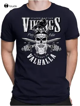 Vikingai Valhalla - Įdomus T-Shirt - Reguliariai Fit - S-5Xl Tee Marškinėliai Užsakymą Aldult Paauglių Unisex Skaitmeninis Spausdinimas Tee Marškinėliai