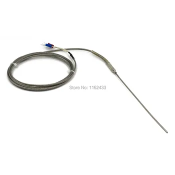 FTARP08 K, J tipo 2m metalo atrankos kabelis 150mm lankstus zondas termopora temperatūros jutiklis