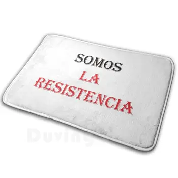 Somos La Restistencia - La Casa De Papel / Pinigų Heist Kilimų Mat Kilimas Pagalvėlė Minkšta, Neslidžia Moneyheist
