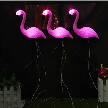 Saulės Flamingo Lempos Vejos Kraštovaizdžio Žibintai, Saulės, Sodo, Šviesos, Atsparus Vandeniui, Saulės Lauko Šviesos Diodų (Led Šviesos Kempingas Kiemo Saulės Energijos