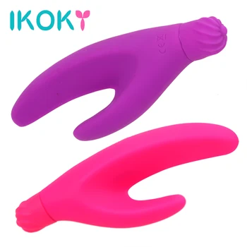 IKOKY G-Spot Klitorio Stimuliatorius AV Vibratorius Moterų Masturbacija Sekso Žaislai Moterims