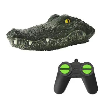 Krokodilo galva 2.4 g Nuotolinio Valdymo Valtis Keturių kanalų Elektros Modeliavimas Vandens Plūduriuojantis Klaidingą Žaislai Berniukams