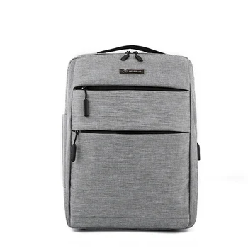 Aukštos kokybės vyriški kompiuterio krepšys didelės talpos kuprinė kvėpuojantis pilka alpinizmo bag anti-theft USB įkrovimo moterų maišas