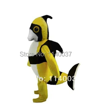 talismanas Geltona & Black Angel Žuvų Talismanas Kostiumas Animacinį Personažą karnavalas kostiumas išgalvotas Kostiumas šalis