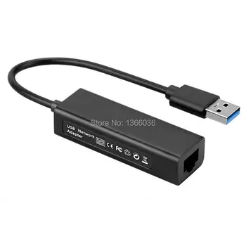 100vnt 100 mbps USB 3.0, Ethernet Tinklo plokštės Nintendo Jungiklis/ Wii/Už WiiU Lan Ryšio Adapteris