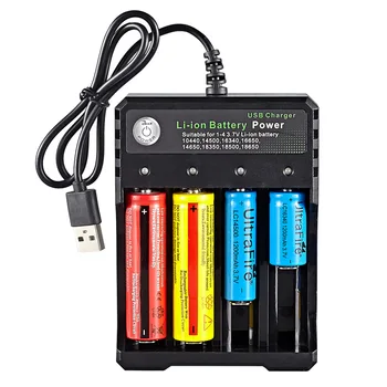 Naujas 4.2 V 18650 Įkroviklis Li-ion baterija USB Nepriklausomas Krovimo Nešiojamųjų Elektroninių 18650 18500 16340 14500 26650 Baterijos Kroviklis
