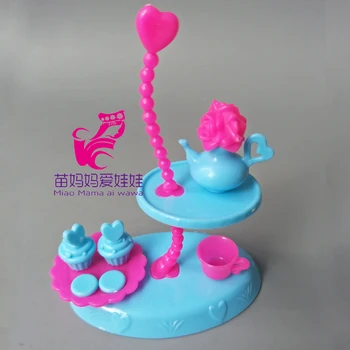 4pieces/set Lėlės Priedai Barbie Lėlės / Monster Aukštis Lėlės Tortą laikykite Žaisti Namus, Žaislai Mergaitėms, Kūdikiams