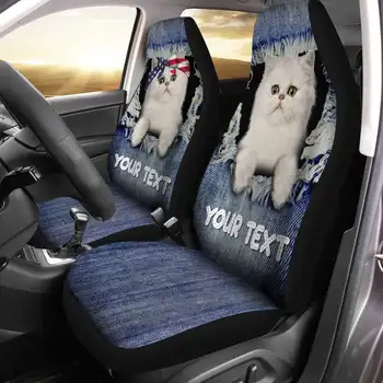 Asmeninį Porą Persų Katė Automobilių Sėdynės Apima Keletą Automobilių Acessories Jubiliejaus Dovanos Idėja, Universalus Priekinės Sėdynės Padengti