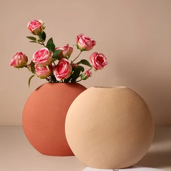 Virtuvės Šiuolaikinės Vazos Minimalistinė Gėlių, Prabangos Funky Kambarį Vaza Dėklas Meno Estetinių Vasi Per Fiori Namų Ūkio Produktai