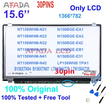 15.6 Colių EDP Nešiojamas LCD Ekran B156XTN07.1 N156BGA-EB2 NT156WHM-N32 NT156WHM-N42 N156BGA-EA2 B156XTN04 15.6 Slim 30 Pin Ekrano