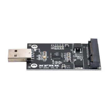 CY Mini PCI-E mSATA USB 2.0 Išorinis SSD PCBA Conveter Adapteris Pen Vairuotojo Kortele, be Byla