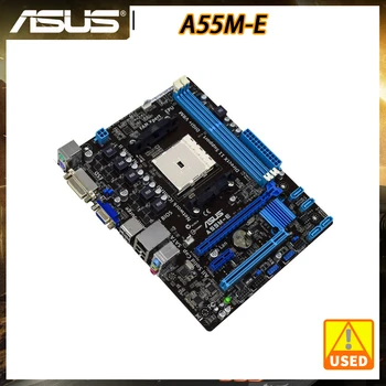 ASUS A55M-E Plokštė DDR3 Plokštė FM2 AMD A55M A55 Paramos AMD A10-6790K A6-5400K Cpu SATA II PCI-E X16 VGA DVI uATX