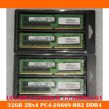 32G 32GB 2Rx4 PC4-2666V-RB2 DDR4 Serverio Atminties UCS-MR-X32G2RS-H 15-105081-01 RAM Aukštos Kokybės, Veikia puikiai, Greitas Laivas
