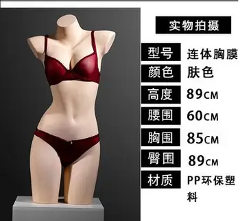 89cm Siamo krūtinės modelio liemenėlės moterų manekenas manekeno apatiniai audiniu parduotuvė modelis rekvizitai krūtinė bra lango display rack 1pc C697