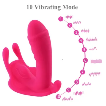 EXVOID Nuotolinio Valdymo Klitorį Stimuliuoja Dildo, Vibratoriai Moteris Silikono Sekso Žaislai Moterims, G-spot Massager Nešiojami Vibratorius