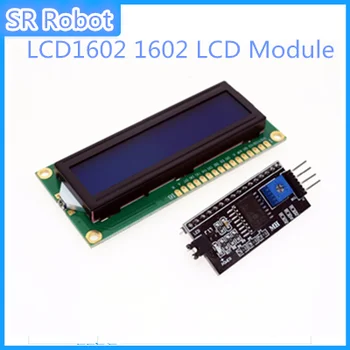 LCD1602 PCF8574T PCF8574 IIC/I2C / Sąsaja 16x2 Simbolių LCD Ekranas Modulis 1602 5V Mėlyna/ Geltona Žalia Ekrano Arduino 