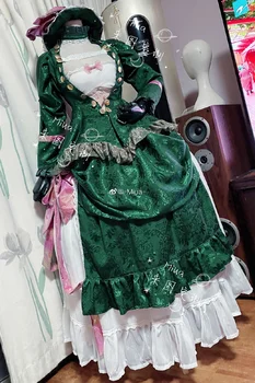 Anime Likimas Grand Kad FGO Tamamo Vitch Lolita Dress Spalvingas Šalis Vienodas Cosplay Kostiumas Helovinas Moterims, Nemokamas Pristatymas 2021
