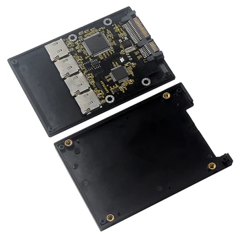 2.5 Colio 4 TF į SATA Adapteris Card, Self-Made SSD Kietojo Disko, Mikro SD su SATA Grupės RAID Card