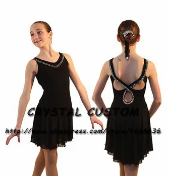 Crystal Užsakymą Dailiojo Čiuožimo Suknelės Mergaičių Naujas Prekės ženklas Čiuožyklos Suknelės Konkurencijos DR4599