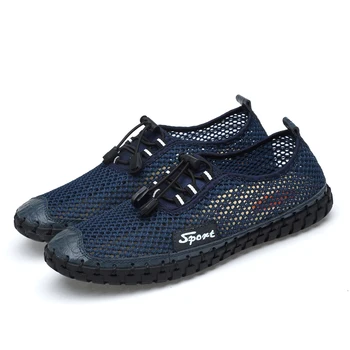 Damyuan Vasaros 2022 Creek shoesl Vyrų Batai Super Kvėpuojanti Šviesos Laisvalaikio Bateliai Tuščiaviduriai Akių Sportbačiai Vyrų Vairavimo Batai Plius Dydis